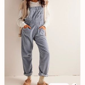 Free people We The Free Ziggy Cord Overalls
